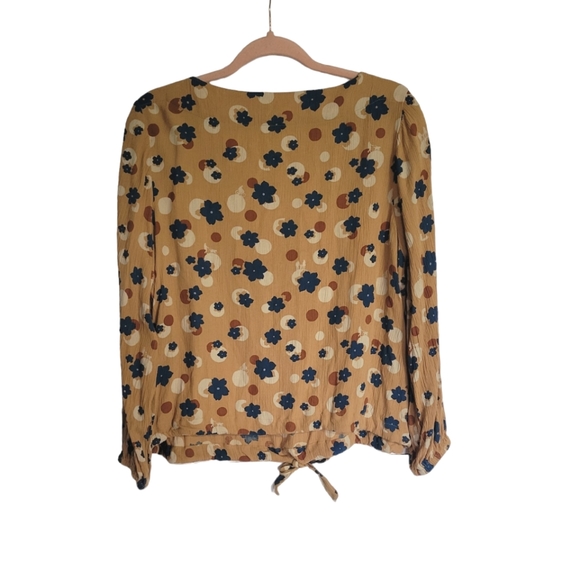 White Stuff Multi-Print Tie Blouse - Picture 5 of 7